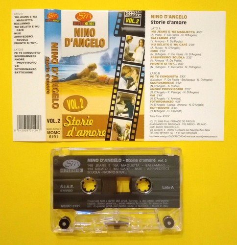 Musicassetta nino angelo - mc, d'angelo