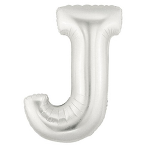 Palloncini lettera argento - palloncini,