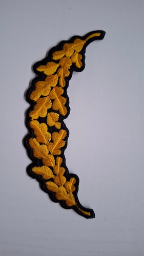 Patch finemente ricamo alloro - ricamo,