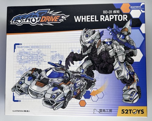 52toys beastdrive wheel raptor - wheel,