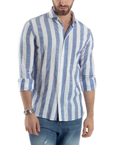Camicia uomo lino - camicia, con