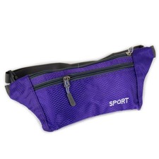 Marsupio sportivo viola