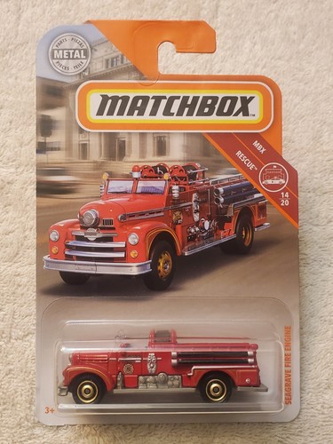 Matchbox seagrave fire engine - matchbox,