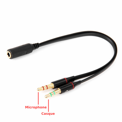 Câble adaptateur splitter - câble,