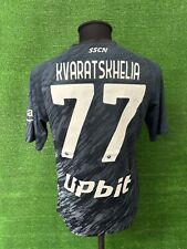 Maglia Napoli KVARATSKHELIA Match Issue Worn Prep Indossata Shirt Jersey Georgia