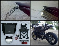 Portatarga regolabile e sottocoda Triumph Street Triple 2007-12