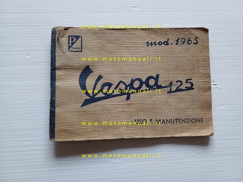 Piaggio vespa 125 vnb6 - 125, 1965