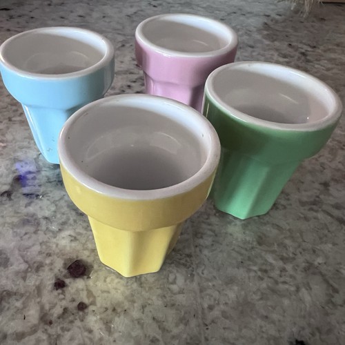 Tazze cono ceramica gelato - tazze,