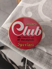 Sperlari Scatola Di Latta Drops Club Caramelle menta Ed eucalipto Vintage 