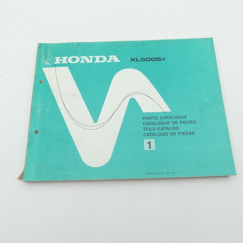 Honda 500 catalogo - honda,