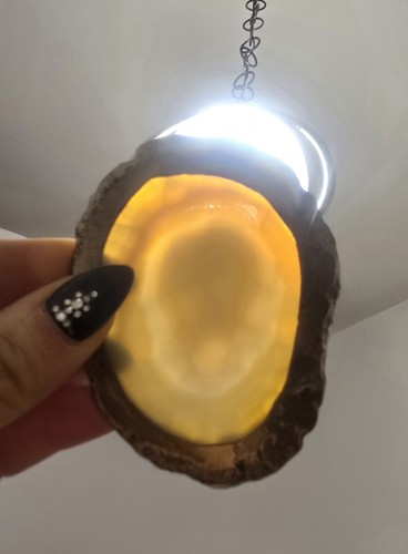Fetta pietra agata naturale - fetta,