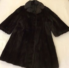 CAPPOTTO IN VISONE SCURO