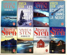 8 romans Viveca Sten livre lot