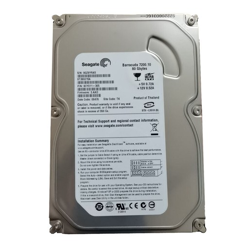 St380215a per seagate - per, 80