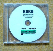 Korg 01W - 01WFD - CD con 7000