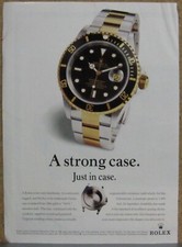 1999 Rolex Submariner Date Ad