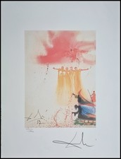 SALVADOR DALI * Le Fate * 65 X 50 Cm * Litografia Firmata * Limitata