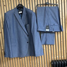 Tuta uomo blu slim fit Next 2
