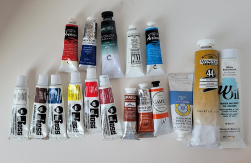 Dipinto olio bob ross - ad, più