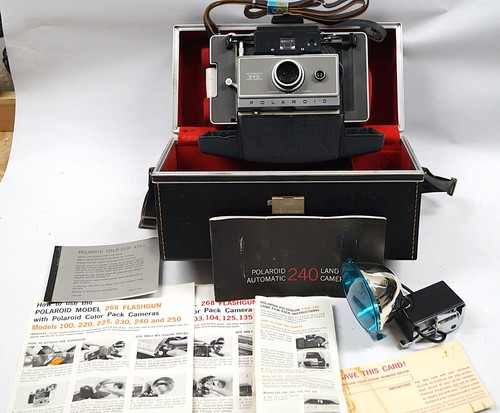 Polaroid automatic 240 land - polaroid,
