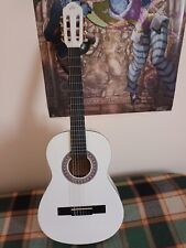 Chitarra Classica Acustica Bianca Eko, 3/4, 6 Corde Tradizionale Corpo In Piombo