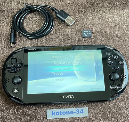 Console vita pch - ps, nera