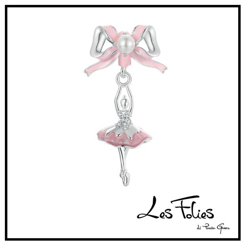 Charm ballerina rosa perla - ballerina,