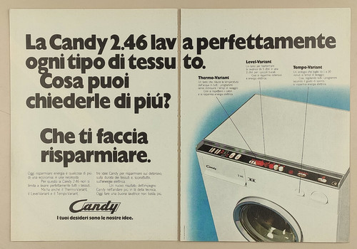 1970 candy lavatrice - 1970,