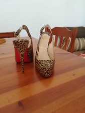 Scarpe Christian Louboutin 38,5 leopardate