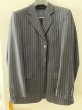 ABITO UOMO CLASSICO ELEGANTE GESSATO REDA SUPER 100/S TG. 50 ottime condizioni