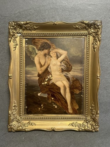 Antico quadro nudo - , mitologico