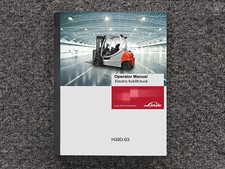 Linde H30D-03 Forklift Owner