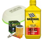 TAGLIANDO YAMAHA TT 350 1986/1989 XTC Off-Road 10W40 filtro olio aria candela