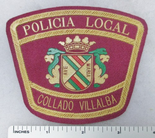 Patch polizia spagnola vintage