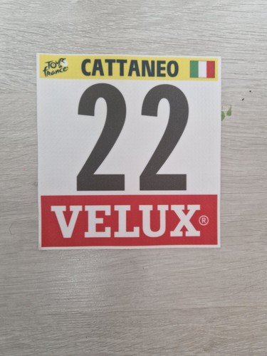 Dossard tour france mattia - de,
