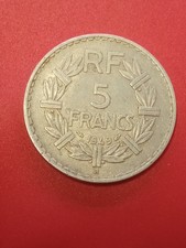 Francia moneta 5 franchi 1949 nickel