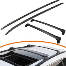 4PCS Cross Bars & Roof Rails