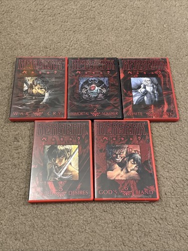 Berserk anime dvd - dvd, volumes