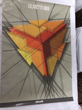 MANIFESTO OLIVETTI IBIS ANNI