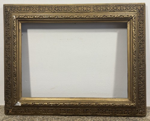 Cornice antico dorata e - cornice,