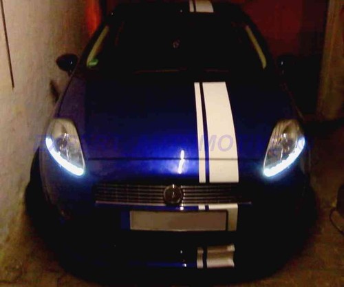 Fari cromofiat drl daylight - fari,