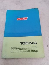 fiat iveco om 100 nc catalogo parti di ricambio carrozzeria manuale libro book