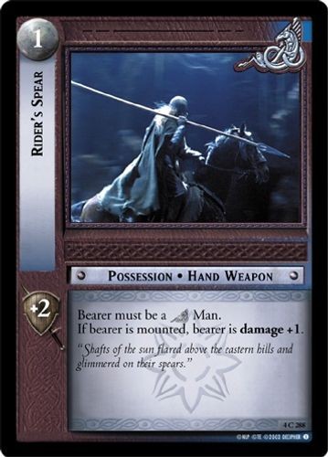 Rider spear the - spear,