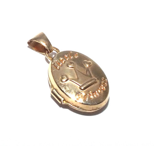Ciondolo portafoto oval locket - oval,