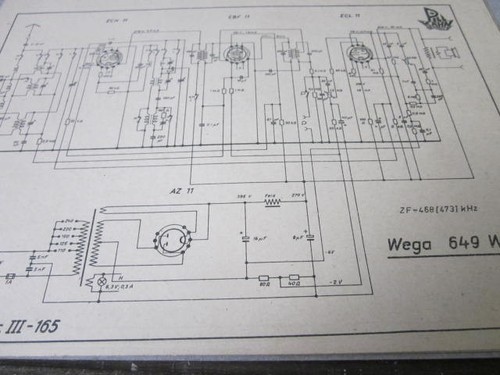 Wega 649w schaltplan mit - wega,