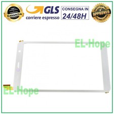 TOUCH SCREEN VETRO CLEMENTONI CLEMPAD REVOLUTION 3G V58978 16628 BIANCO