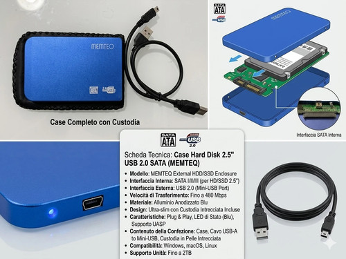 Case box hard disk usb - box,