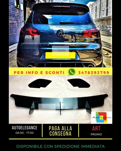 💥Kit diffusore posteriore