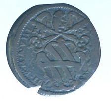 CLEMENTE XII 1/2 BAIOCCO 1738