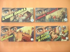 Serie Completa Raccoltina GALEP 1/4 L'Uomo Ombra Anastatica /LG/